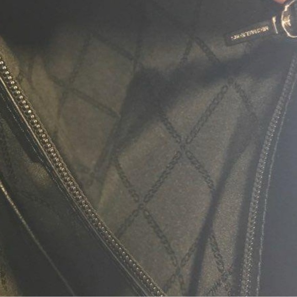 AUTHENTIC MICHAEL KORS BLACK/GREY MONOGRAM SHOULDER BAG - Picture 9 of 12